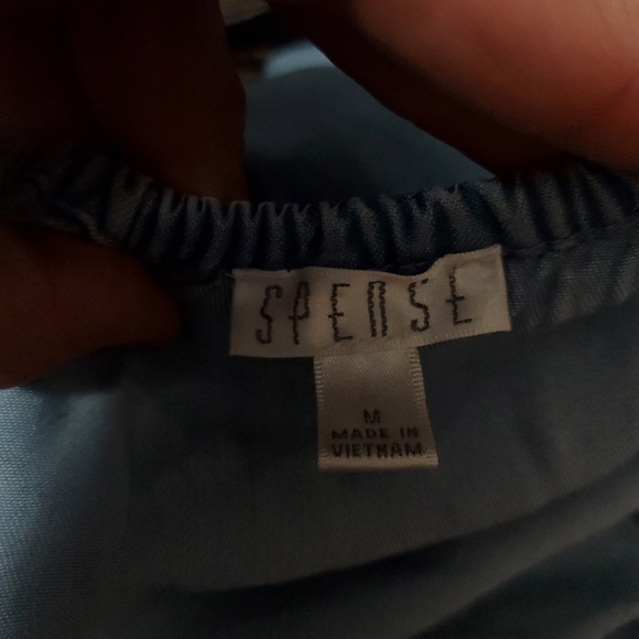 Jean Ruffle Dress - Picture 3 of 9